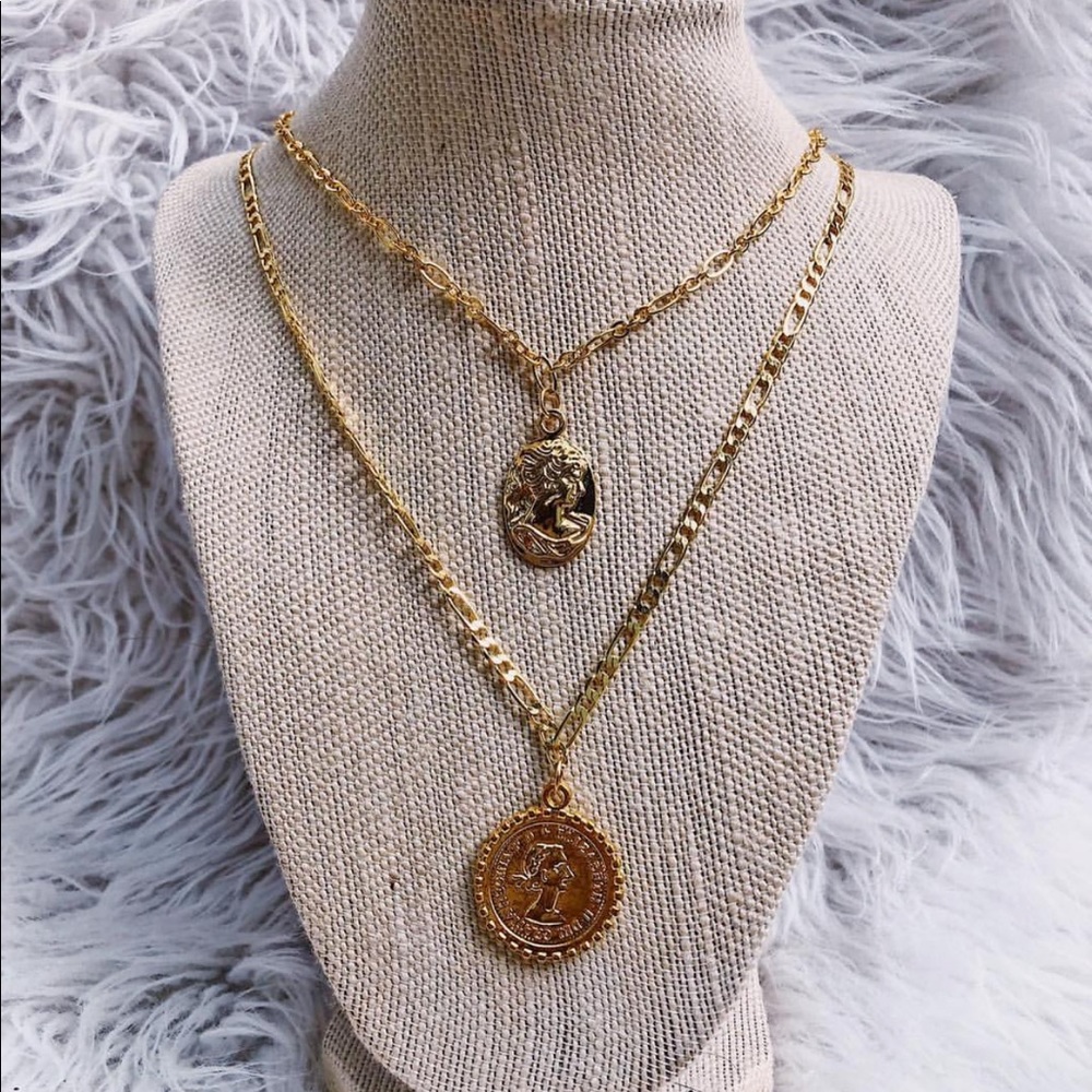 Raw & Rebellious Gold Pendant Necklace